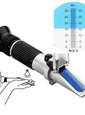 Handheld Brix Refractometer 0~32% Optical Sugar Food Beverag