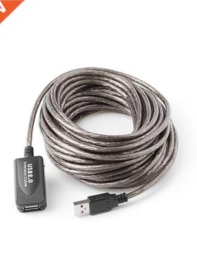 1 PC 10M USB 2.0 Active Repeater Male to Female Extension C