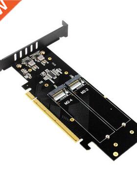 Expansion Card IHyper M2x16 4-disk NVME Thickened Gold-plate