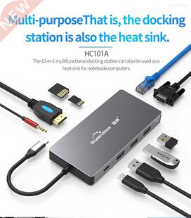 Docking Station for Macbook/Pro/Air/ ipad pro HP Laptop Ada