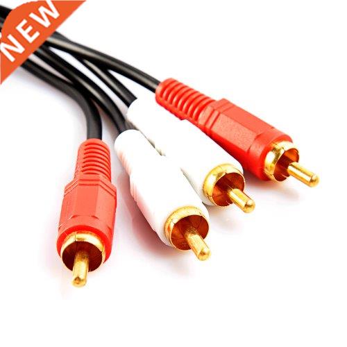 3m/10ft 2-RCA Male to 2-RCA Male Stereo AV Cable Cord