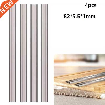 4pcs Carbide Planer Blade 82x5.5x1mm Reversible Wood Planer