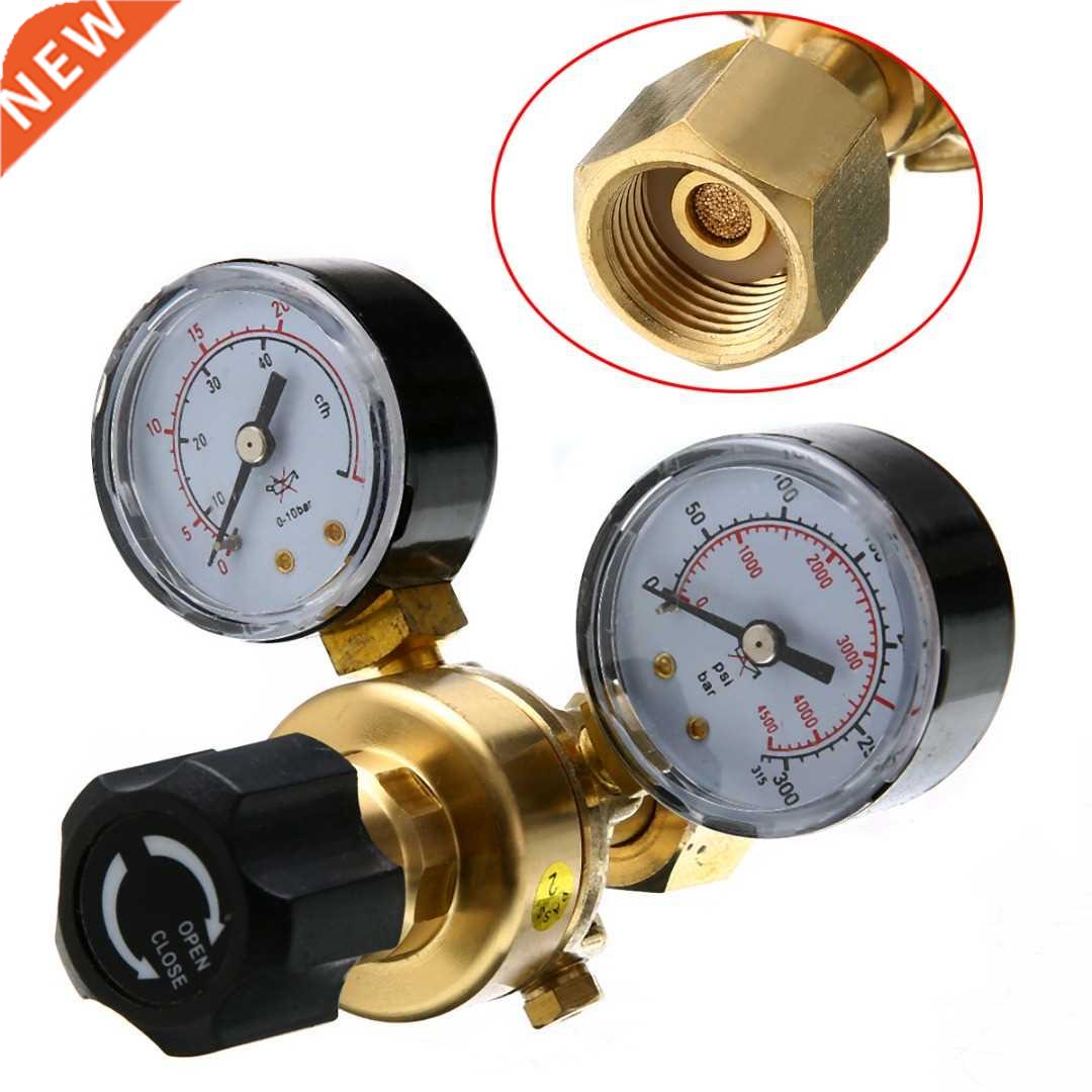 Brass Argon CO2 Gas Pressure Regulator Mig Tig Welding Flow