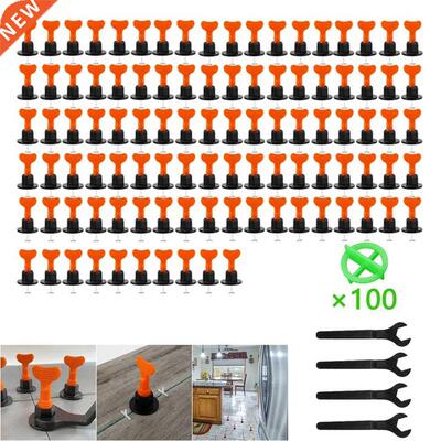 204PCS Tile Positioning Leveler Alignment Tile Leveling Wedg