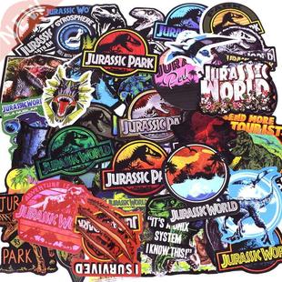 Park Dinosaur pack Lugga for Jurassic Toy 75pcs Stickers