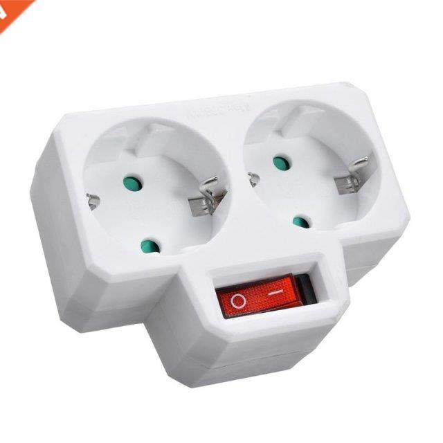 EU Standard Multiple Plug 250V 16A Double Socket Conversion
