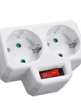 EU Standard Multiple Plug 250V 16A Double Socket Conversion