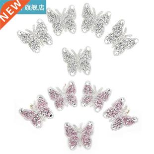 5pcs Rhinestone Cloth Patches Embroidery Sticker Hot Melt Gl