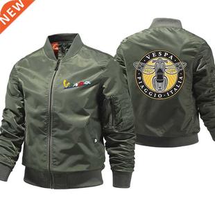 Men Fleece Military Winter Bomb Vespa Jacket Coat Warm Lined