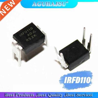 10pcs/lot IRFD110 IRFD110 FD110 DIP-4 In Stock