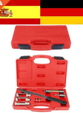 8 Pcs Valve Clamps Spring Compressor Tool Set Repair Kit wit