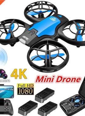 V8 New Mini Drone 4K 1080P HD Camera WiFi Fpv Air Pressure H