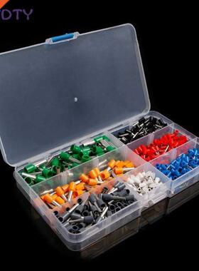 600Pcs Insulated Cord End Terminal Bootlace Cooper Ferrules