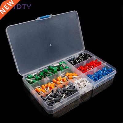 600Pcs Insulated Cord End Terminal Bootlace Cooper Ferrules