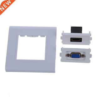 Female HDMI VGA Socket Jack Outlet Component Composite Video