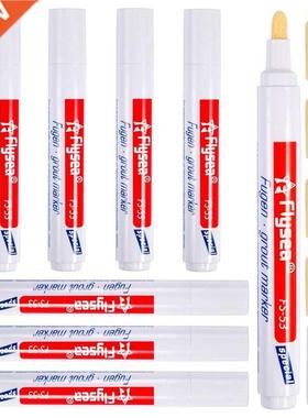 8Pcs White Grout Pen Grout Reviver Pen Grout Restore Marker