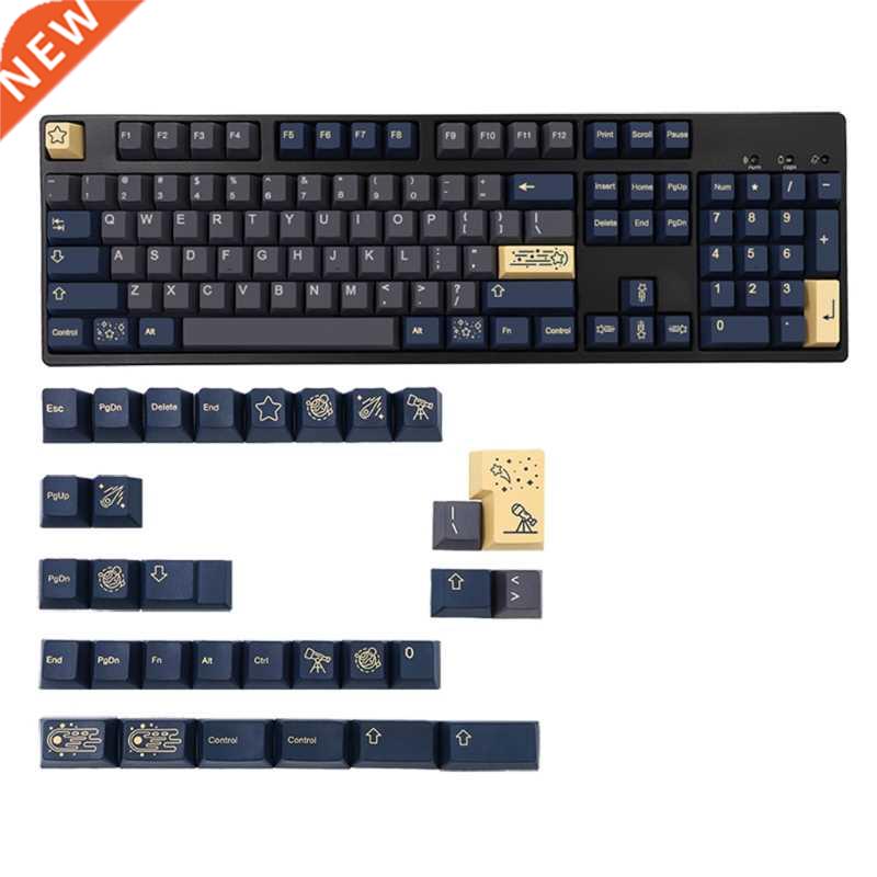 Stargaze Keycap 15 Key PBT Cherry Profile Keycovers Dye Sub