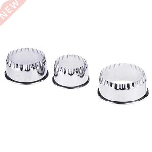 3pcs/set Stainless Steel Round Dumplings Wrappers Molds Set