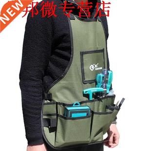 Portable Electrician Hardware Tokit Apron Waterproof Organ