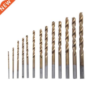 13pcs Metric System Twist Drill Bits Set HSS Change Drilling