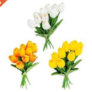 Tulip Bouquet for Artificial Home Flower Vase Living Tulips