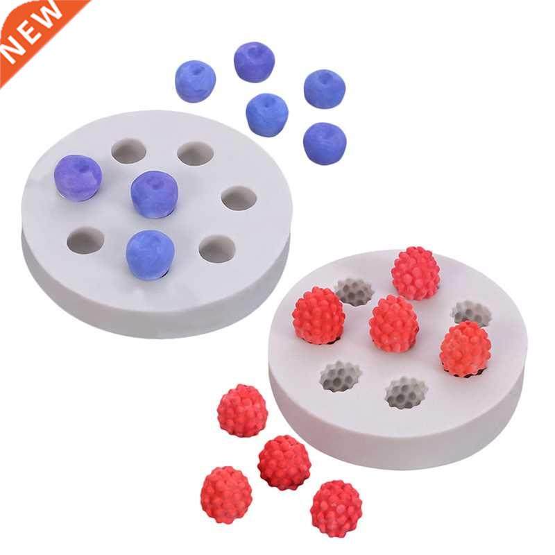 3D Blueberry Raspberry Silicone Cake Fondant Mold Cake Decor