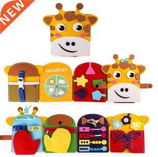 Books Montessori Toys Baby Activity Quiet Sensory Busy Felt