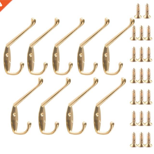 9 Pack Coat Hooks Wall HooksHeavy Duty Wall Mounted for Hat