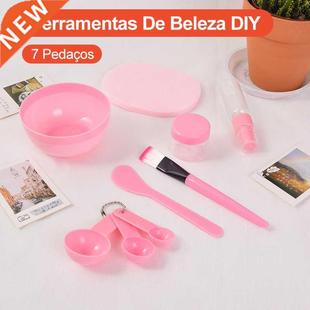 Facial Set Tools Beauty Full Bowl Mask Pink pcs