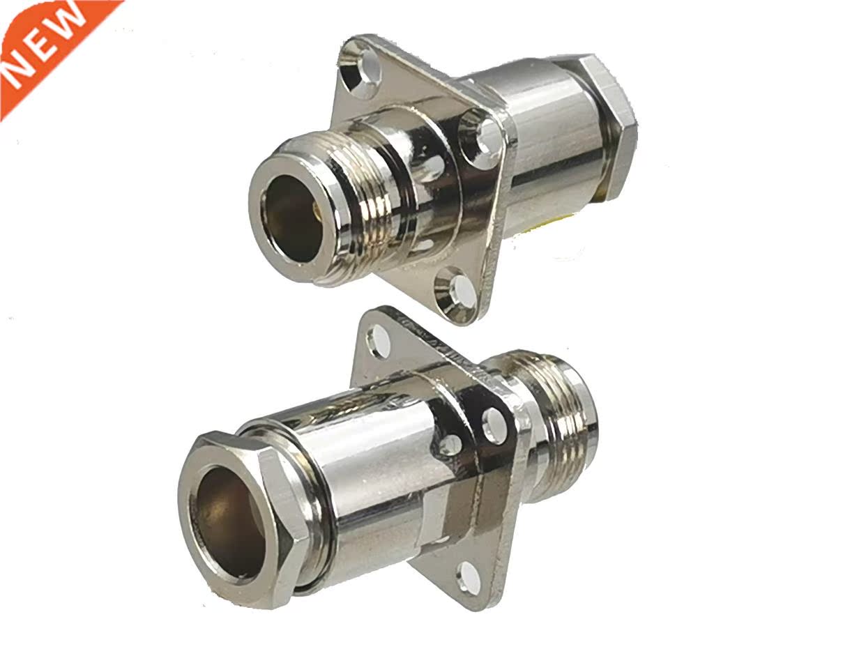 1pcs N Female Jack 4 Holes Flange Connector Clamp RG8 LMR400