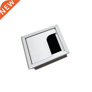 Desk Computer Wire Aluminium Outlet Rectangle Cable Square