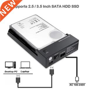 HDD Adapter External Box 396U3 USB 3.0 to SATA III 2.5 3.5 i