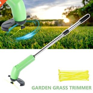 Cordless Lawn Mower Electric Wheel Trimmer Double Leng Grass