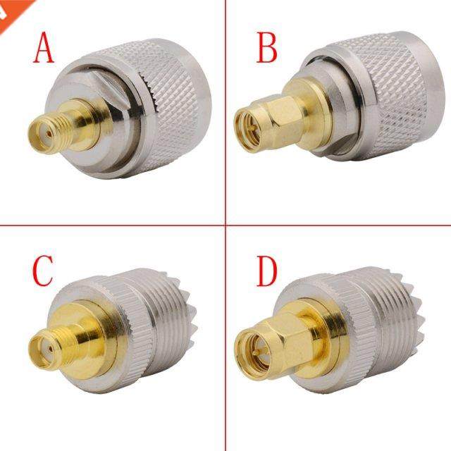 1Pcs UHF to SMA Adapter Male Female SMA to UHF PL259 SO239 P