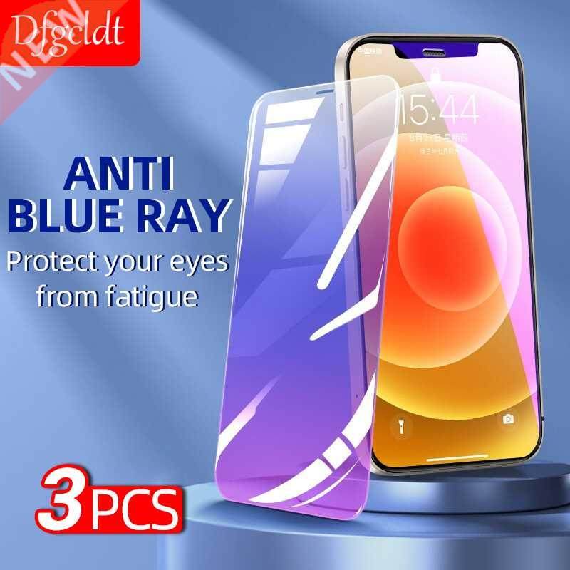 Full Coverage Anti Blue Light Screen Protector for iPhone 1