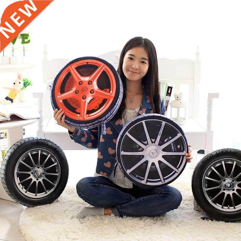 1pc 8cm d personalise automobile wheel tires pillow plush