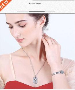 Bracelet Non Set Lock Jewelry Key Love Concentric Fading