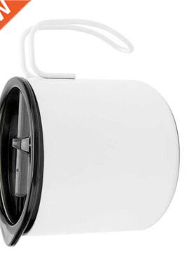 Tea Cup Double Layer Drinkware Water Cup with Sealing Lid fo