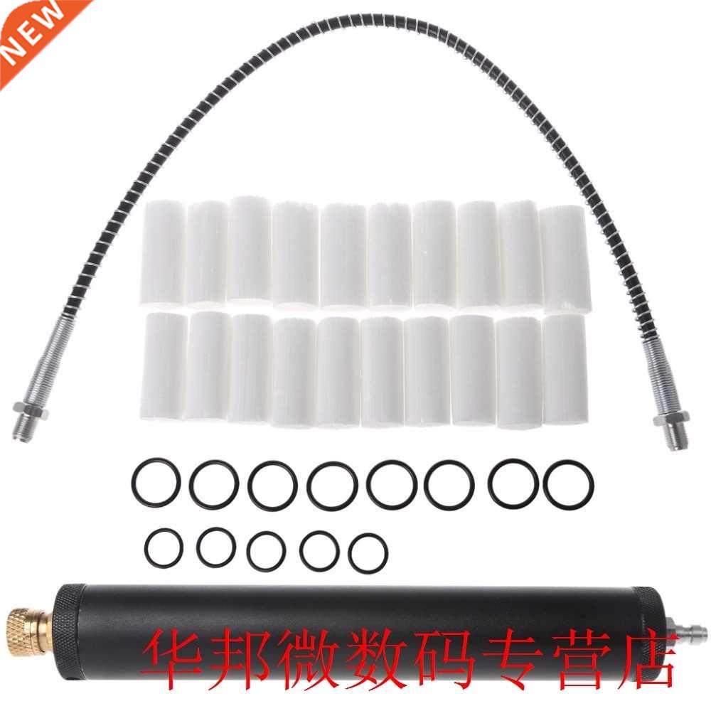 Black Aluminum Alloy PCP Air Filter Compressor Oil-Water Sep
