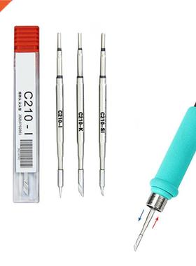 C210 Soldering Iron Tips Lead Free Welding Tip T26 Handle Ir