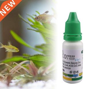 Indicator Solution Monitor 15ml Glass CO2 Fluid Car Aquarium