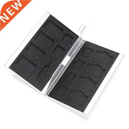 Memory Card Case (Double Side) for 6 x Micro Sim, 8 x Sim Ca