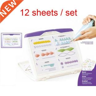 Cake Icing Template Sheets Board set Drawing Piping