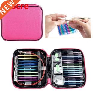 Circular Knitting Needles Set Double Pointed Interchangeable