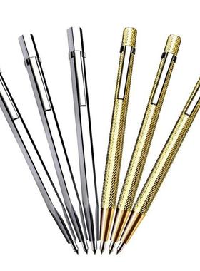 6 Pcs Tungsten Carbide Tip Scribe Metal Etching Pen Carve En