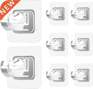 Adhesive Self Curtain Rod Str Wall Brackets Hooks