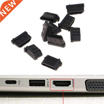 10pcs Protective Cover Rubber Covers Dust Cap For HDMI Femal