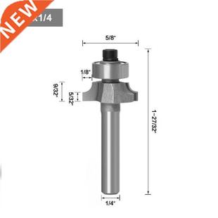Bead Forming Inch Shank Round Bit Router Edge 4pcs Over