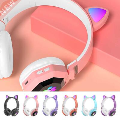 Bluetooth 5.0 Wireless Headphone HiFi Stereo Noise Cancellin