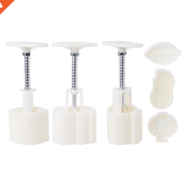 Mooncake Mold 50g Peanut Leaf Stamp Biscuit Cookie Cutter Mo